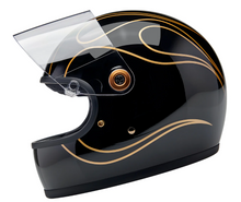 Load image into Gallery viewer, Biltwell GRINGO S - Gloss Black Flames