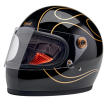 Load image into Gallery viewer, Biltwell GRINGO S - Gloss Black Flames