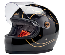 Load image into Gallery viewer, Biltwell GRINGO S - Gloss Black Flames