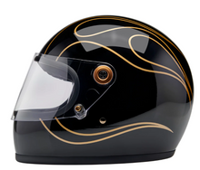 Load image into Gallery viewer, Biltwell GRINGO S - Gloss Black Flames