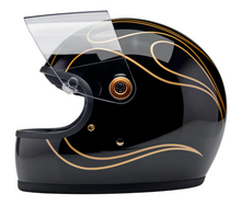 Load image into Gallery viewer, Biltwell GRINGO S - Gloss Black Flames