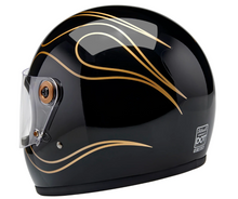 Load image into Gallery viewer, Biltwell GRINGO S - Gloss Black Flames