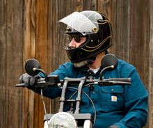 Load image into Gallery viewer, Biltwell GRINGO S - Gloss Black Flames