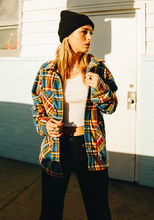 Load image into Gallery viewer, BORREGO SHIRT JACKET BLUE