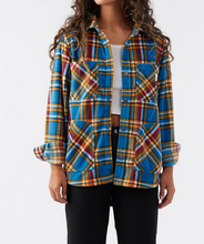 Load image into Gallery viewer, BORREGO SHIRT JACKET BLUE