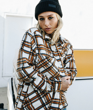 Load image into Gallery viewer, BORREGO SHIRT JACKET VINTAGE WHITE