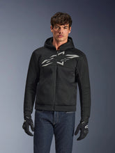 Load image into Gallery viewer, Chrome Superairflow Hoodie - Black with Gray & White
