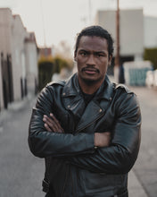 Load image into Gallery viewer, Murtaugh Leather Rider Bomber