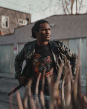 Load image into Gallery viewer, Murtaugh Leather Rider Bomber