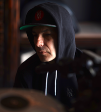 Load image into Gallery viewer, Melrose Moto Unisex Hoodie in Black