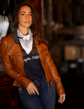 Load image into Gallery viewer, Vintage Women's Muscle Tee in Navy