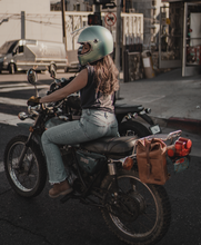 Load image into Gallery viewer, Vintage Women's Muscle Tee in Navy