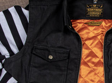 Load image into Gallery viewer, The Convert Vest & Rider Jacket (Black) - 3 Sleeve Styles Included