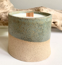 Load image into Gallery viewer, Hand Made& All Natural Wax Pottery Candle - 3 Scents