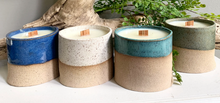 Load image into Gallery viewer, Hand Made& All Natural Wax Pottery Candle - 3 Scents