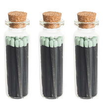 Load image into Gallery viewer, Small Corked Vile & Wood Matches