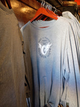 Load image into Gallery viewer, "Light The Way" Moto Long Sleeve Shirt - Light Gray
