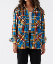 Load image into Gallery viewer, BORREGO SHIRT JACKET BLUE
