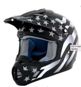 AFX FX-17 Flag Helmet