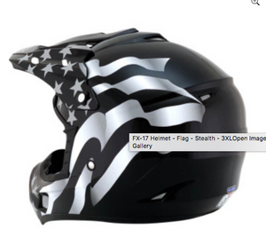 AFX FX-17 Flag Helmet