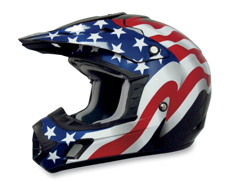 AFX FX-17 Flag Helmet