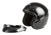 Load image into Gallery viewer, GMAX OF-2 OPEN-FACE HELMET BLACK SM
