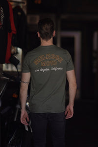 Classic Crew Tee in Military Green