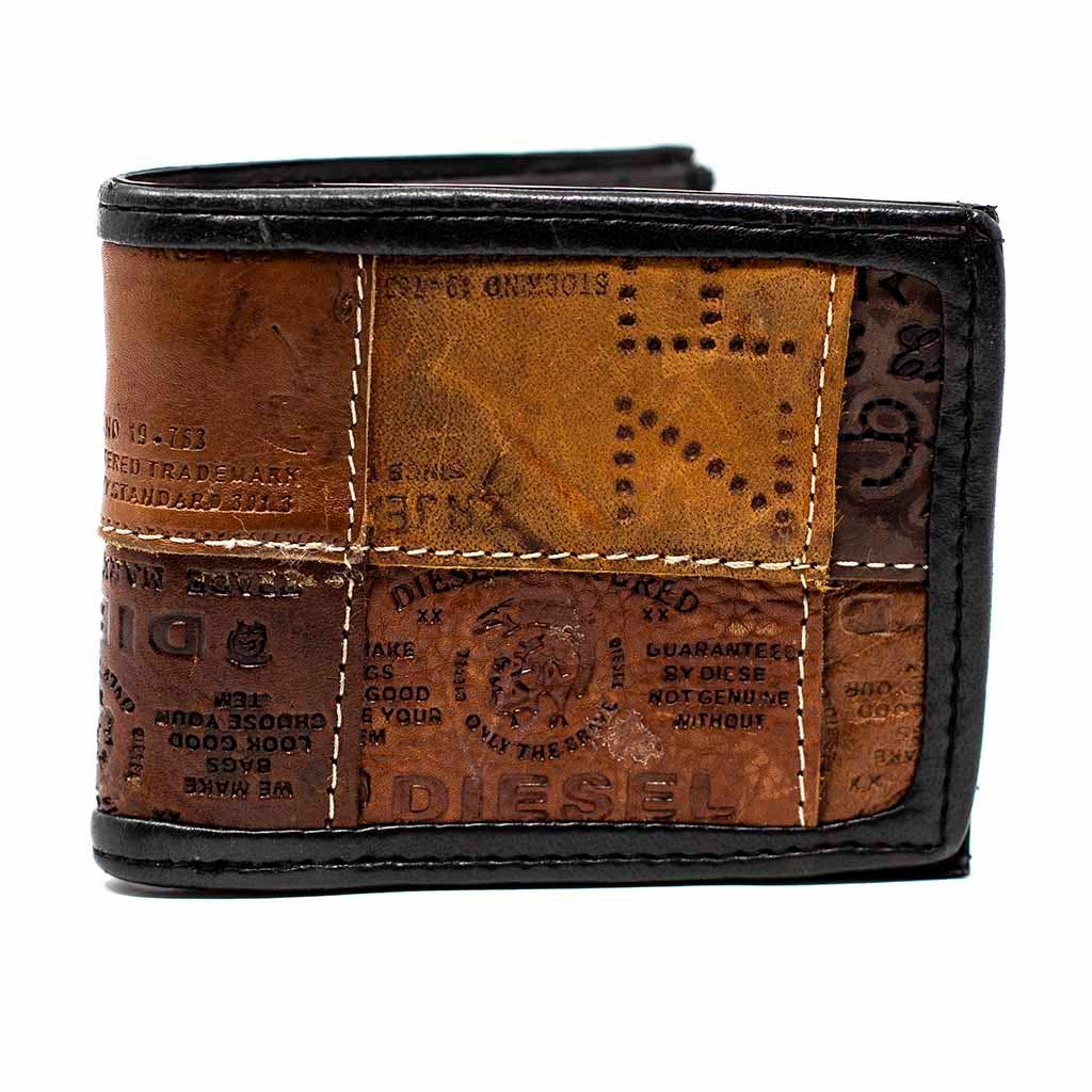 Upcycled Leather Patch Wallet