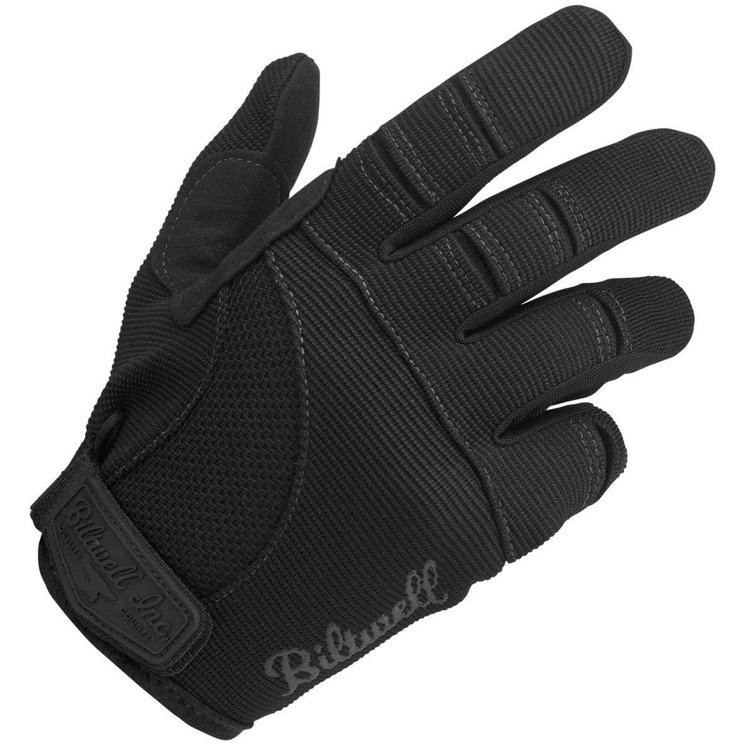 Biltwell Moto Gloves - Black on Black