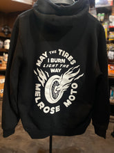 Load image into Gallery viewer, Burn Tires Hoodie - Black
