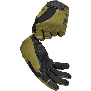 Biltwell Moto Gloves - Olive & Black