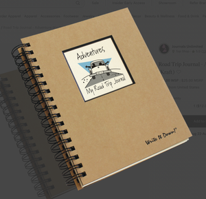 Hardcover Adventure Journals - Spiral bound