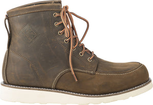 Leather Street Boots in Brown by Fly Racing