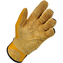 Load image into Gallery viewer, Biltwell Bantam Leather Hybrid Gloves - Tan &amp; Black
